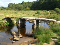 Post Bridge on Dartmoor - Places to go in Plymouth